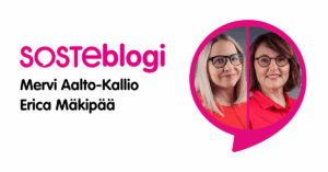 Mervi Aalto-Kallio ja Erica Mäkipää ovat kirjoittaneet SOSTEblogin.