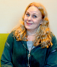 Kuvassa Riitta Saksala