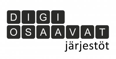 Webinaarisarjan logo, jossa lukee DIGIOSAAVAT järjestöt