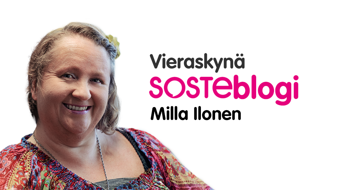 SOSTEblogin Vieraskynäkirjoittajan Milla Ilosen kuva.