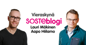 Lauri Mäkinen ja Aapo Hiilamo ovat kirjoittaneet Vieraskynä SOSTEblogin.