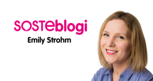 SOSTEblogin kirjoittajakuvassa erityisasiantuntija Emily Strohm.