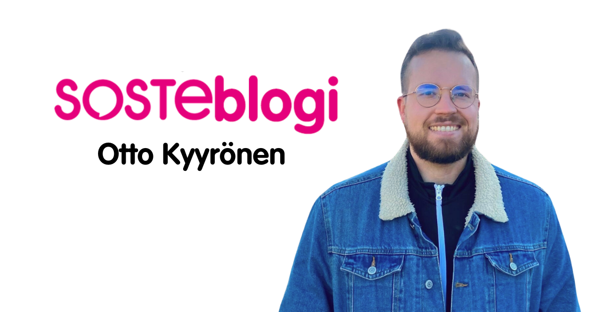 SOSTEn pääekonomisti Otto Kyyrönen SOSTEblogin kirjoittajakuvassa.