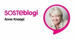 SOSTEn johtaja, varapääsihteeri Anne Knaapi on kirjoittanut SOSTEblogin.